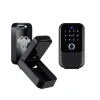 Tongtong Tuya APP Outdoor waterproof smart Key Box Fingerprint Password Card Swiping multi-functional Lock box Item Picture